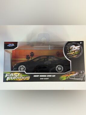 Jada 25 Years of Fast and Furious HEIST HONDA CIVIC EJ1 1:32